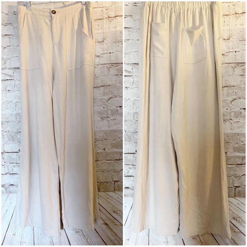 Princess Polly wide leg high waist pants